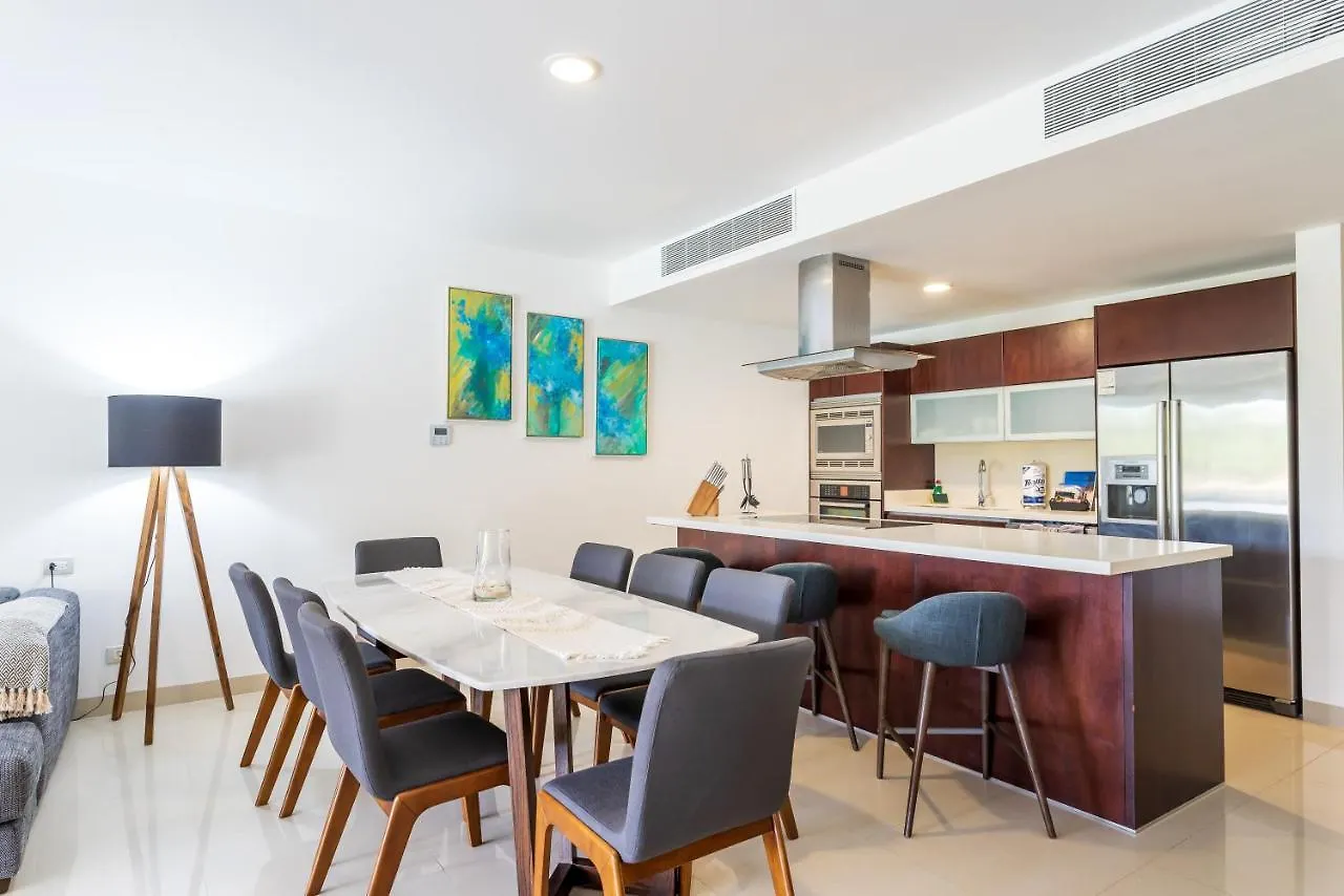 公寓 Casa Mi Cielo Private Pool Sur Condo 普拉亚卡门